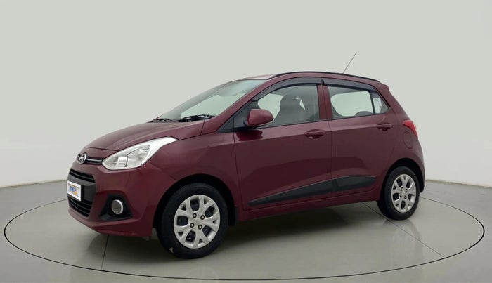2015 Hyundai Grand i10 SPORTZ 1.2 KAPPA VTVT, Petrol, Manual, 44,991 km, Left Front Diagonal