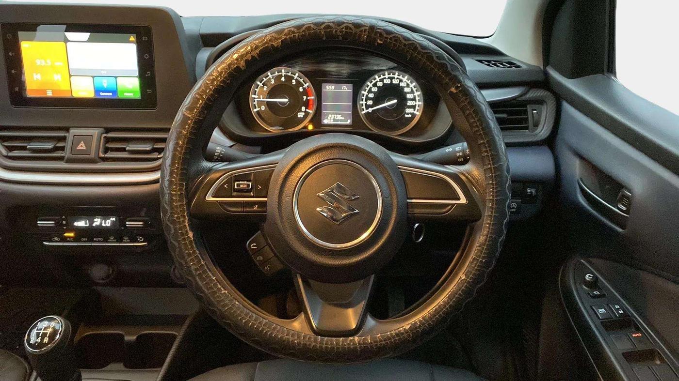 2022 Maruti Baleno DELTA PETROL 1.2, Petrol, Manual, 23,782 km, Steering Wheel Close Up
