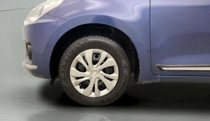 2017 Maruti Dzire VXI, CNG, Manual, 75,143 km, Left Front Wheel