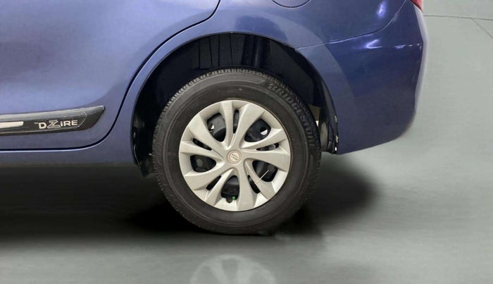 2017 Maruti Dzire VXI, CNG, Manual, 75,143 km, Left Rear Wheel