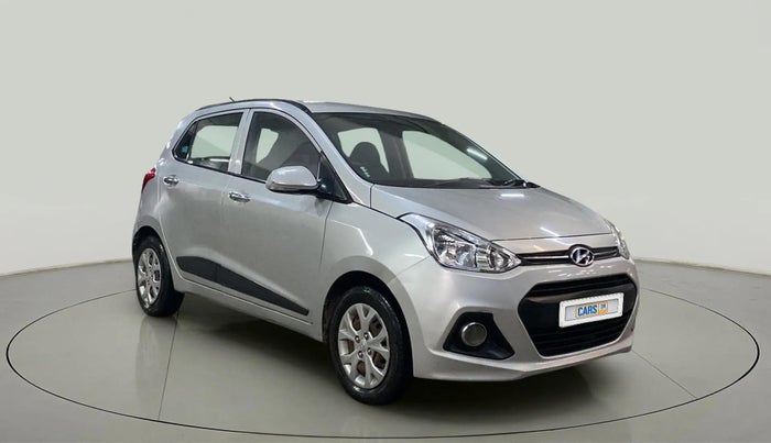 2014 Hyundai Grand i10 SPORTZ 1.2 KAPPA VTVT, Petrol, Manual, 50,040 km, Right Front Diagonal