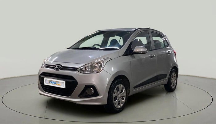 2014 Hyundai Grand i10 SPORTZ 1.2 KAPPA VTVT, Petrol, Manual, 50,040 km, Left Front Diagonal