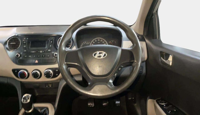 2014 Hyundai Grand i10 SPORTZ 1.2 KAPPA VTVT, Petrol, Manual, 50,040 km, Steering Wheel Close Up