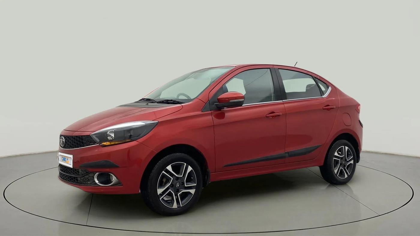 2018 Tata TIGOR XZA PETROL, Petrol, Automatic, 46,698 km, Left Front Diagonal