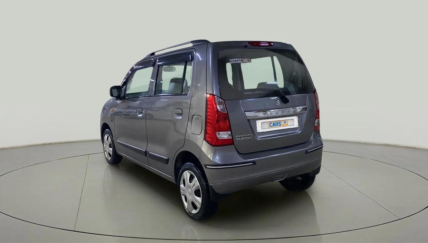 2018 Maruti Wagon R 1.0 VXI, Petrol, Manual, 39,887 km, Left Back Diagonal