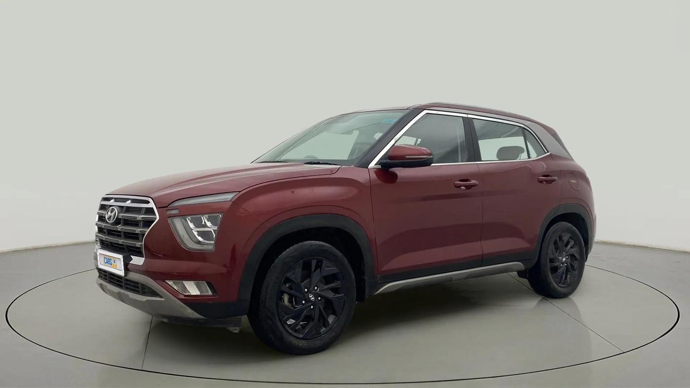 2021 Hyundai Creta SX EXECUTIVE 1.5 PETROL, Petrol, Manual, 29,185 km, Left Front Diagonal