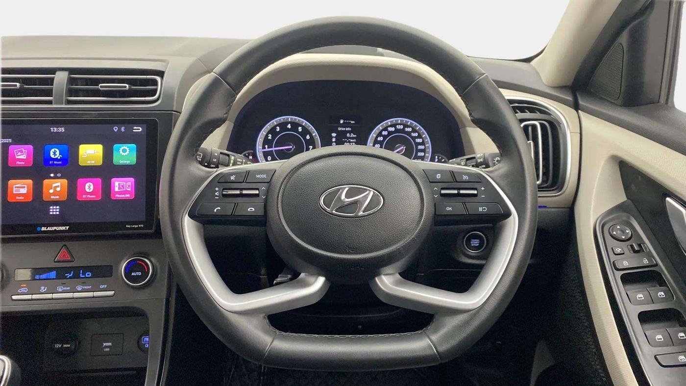 2021 Hyundai Creta SX EXECUTIVE 1.5 PETROL, Petrol, Manual, 29,185 km, Steering Wheel Close Up