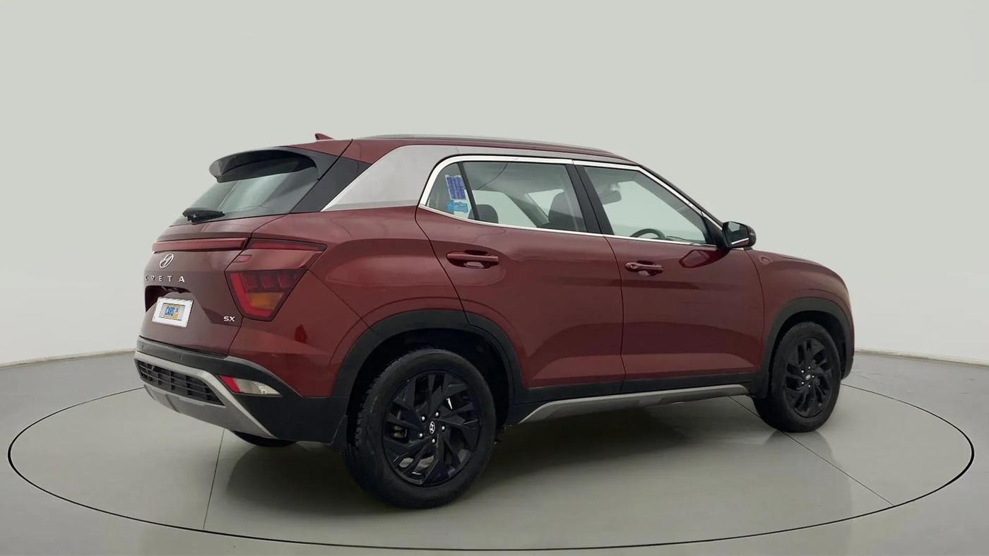 2021 Hyundai Creta SX EXECUTIVE 1.5 PETROL, Petrol, Manual, 29,185 km, Right Back Diagonal