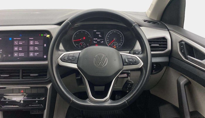 2021 Volkswagen TAIGUN HIGHLINE 1.0 TSI MT, Petrol, Manual, 24,742 km, Steering Wheel Close Up