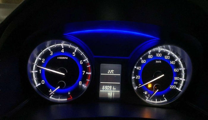 2019 Maruti Baleno DELTA PETROL 1.2, Petrol, Manual, 68,959 km, Odometer Image