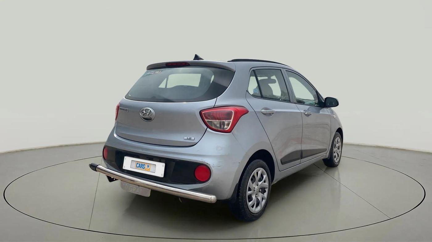 2018 Hyundai Grand i10 MAGNA 1.2 KAPPA VTVT, Petrol, Manual, 52,616 km, Right Back Diagonal