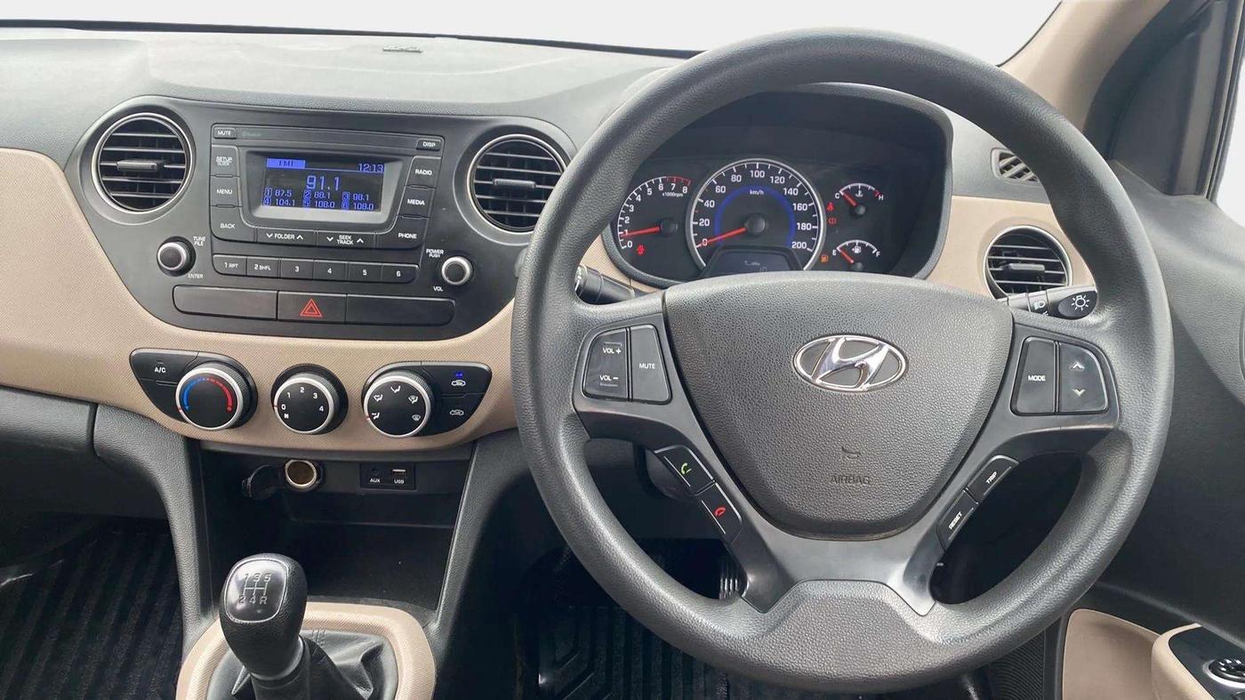 2018 Hyundai Grand i10 MAGNA 1.2 KAPPA VTVT, Petrol, Manual, 52,616 km, Steering Wheel Close Up