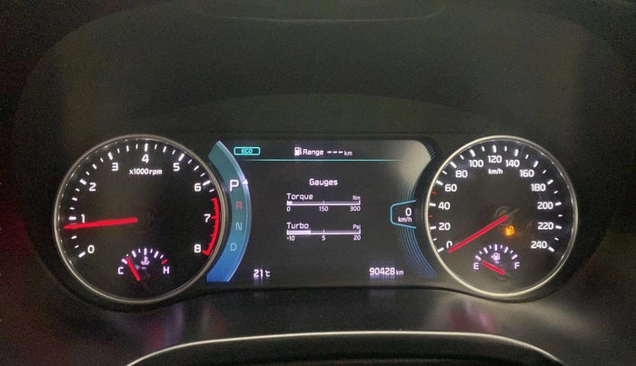 2019 KIA SELTOS GTX PLUS DCT 1.4 PETROL, Petrol, Automatic, 90,397 km, Odometer Image