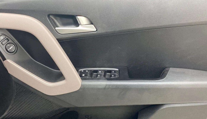 2018 Hyundai Creta SX 1.6 PETROL, Petrol, Manual, 74,175 km, Driver Side Door Panels Control