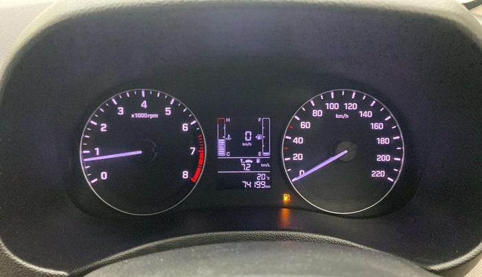 2018 Hyundai Creta SX 1.6 PETROL, Petrol, Manual, 74,175 km, Odometer Image