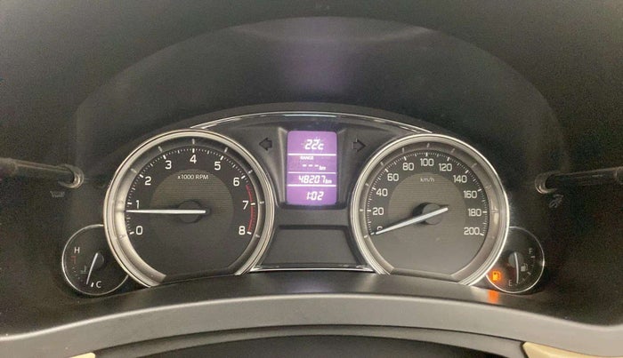 2016 Maruti Ciaz VXI+, Petrol, Manual, 48,311 km, Odometer Image