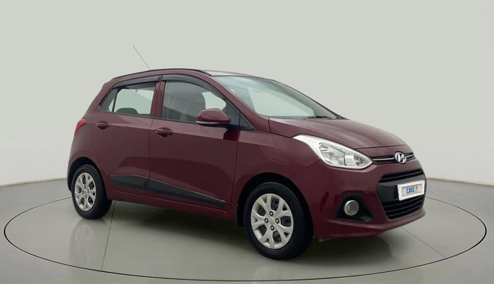 2016 Hyundai Grand i10 SPORTZ 1.2 KAPPA VTVT, Petrol, Manual, 34,328 km, Right Front Diagonal