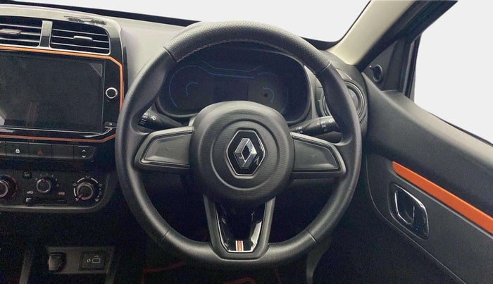 2021 Renault Kwid CLIMBER 1.0 AMT (O), Petrol, Automatic, 7,197 km, Steering Wheel Close Up