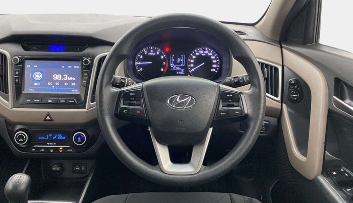 2017 Hyundai Creta SX PLUS 1.6 PETROL, Petrol, Manual, 31,598 km, Steering Wheel Close Up