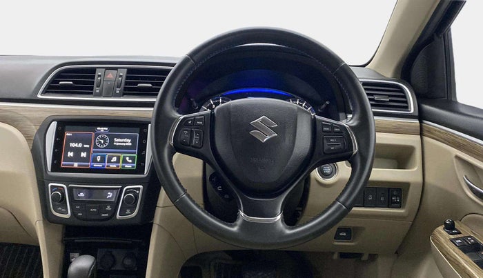 2022 Maruti Ciaz ALPHA  AT 1.5 SHVS PETROL, Petrol, Automatic, 27,022 km, Steering Wheel Close Up