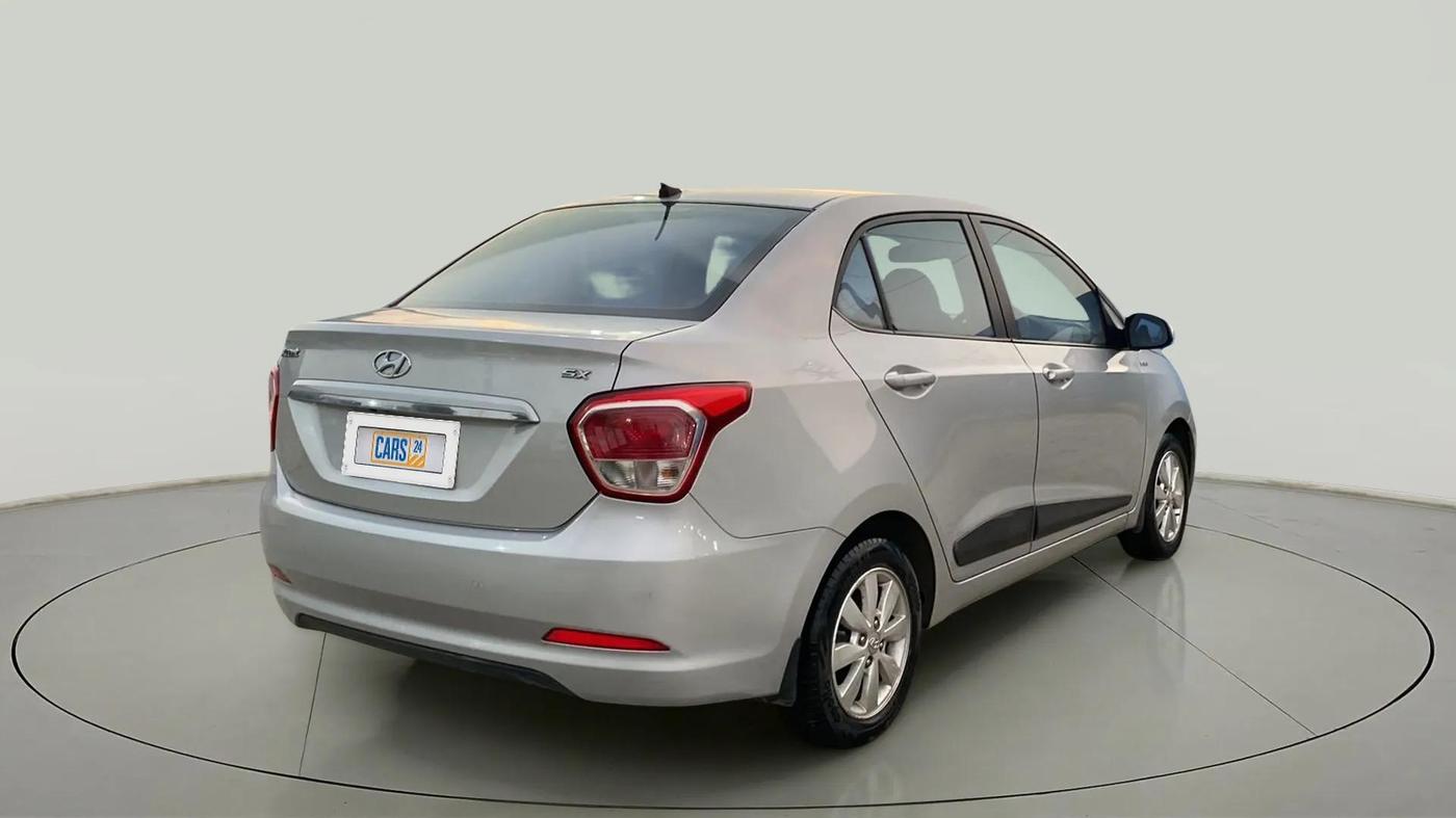2016 Hyundai Xcent SX 1.2, Petrol, Manual, 53,136 km, Right Back Diagonal