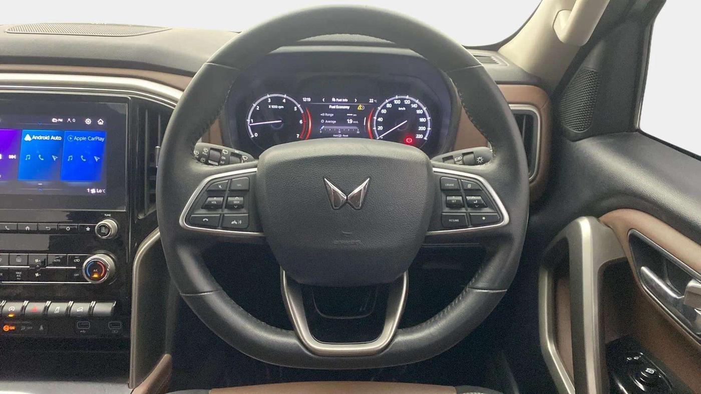 2022 Mahindra SCORPIO-N Z8 L PETROL MT 7 STR, Petrol, Manual, 22,802 km, Steering Wheel Close Up
