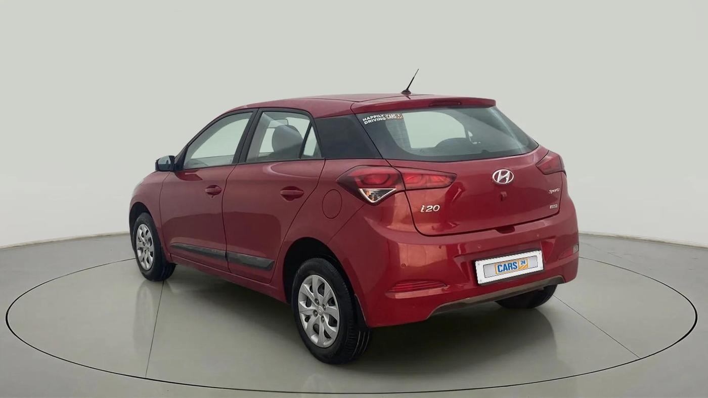 2015 Hyundai Elite i20 SPORTZ 1.2, Petrol, Manual, 70,890 km, Left Back Diagonal