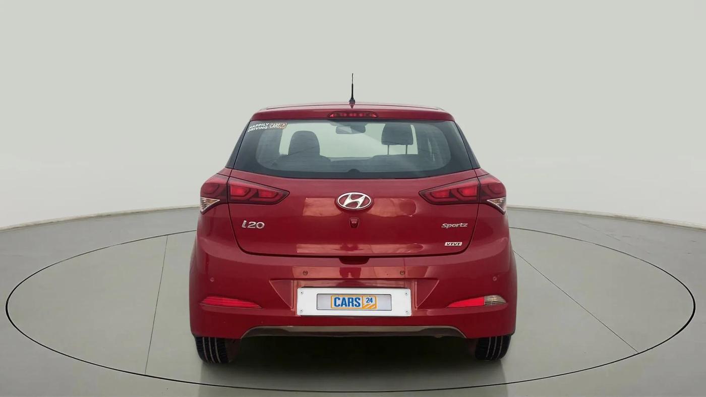 2015 Hyundai Elite i20 SPORTZ 1.2, Petrol, Manual, 70,890 km, Back/Rear