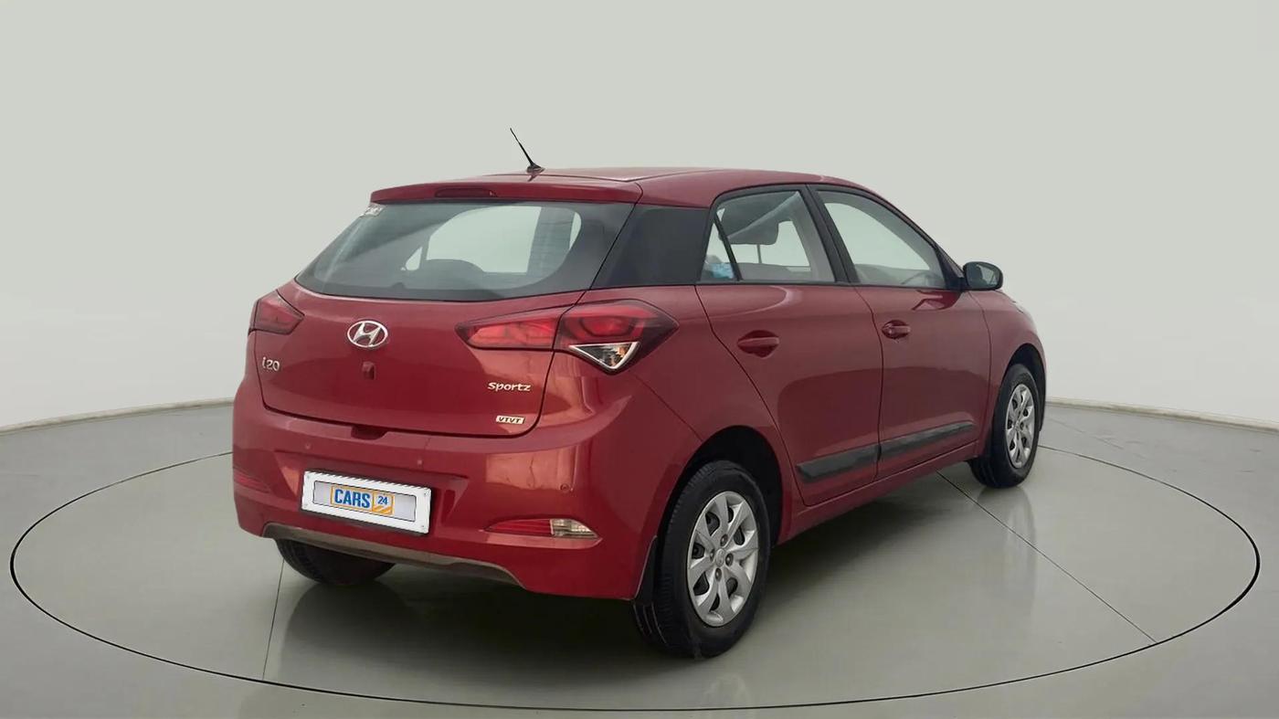 2015 Hyundai Elite i20 SPORTZ 1.2, Petrol, Manual, 70,890 km, Right Back Diagonal