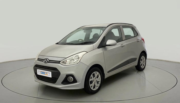 2015 Hyundai Grand i10 SPORTZ 1.2 KAPPA VTVT, Petrol, Manual, 64,667 km, Left Front Diagonal