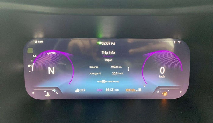 2023 Tata NEXON FEARLESS PLUS 1.5 REVOTORQ 6 AMT DT, Diesel, Automatic, 26,119 km, Odometer Image