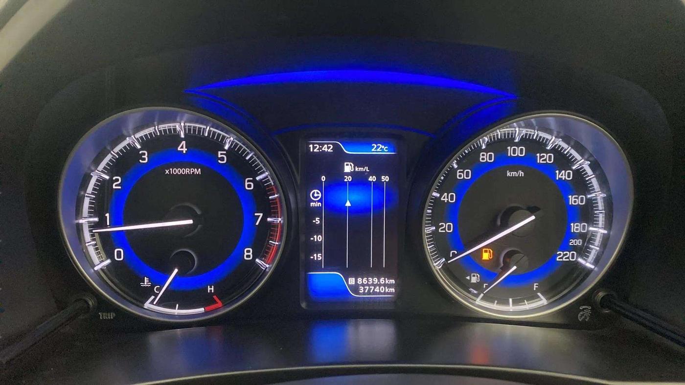 2021 Maruti Baleno ZETA PETROL 1.2, Petrol, Manual, 37,824 km, Odometer Image