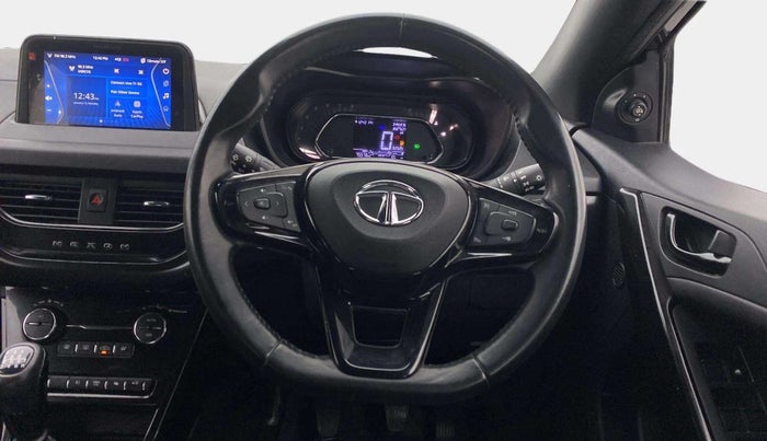 2022 Tata NEXON XZ PLUS (PREMIUM) DIESEL DARK EDITION, Diesel, Manual, 75,648 km, Steering Wheel Close Up