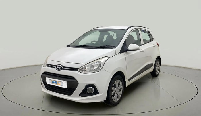 2016 Hyundai Grand i10 SPORTZ 1.2 KAPPA VTVT, Petrol, Manual, 53,862 km, Left Front Diagonal