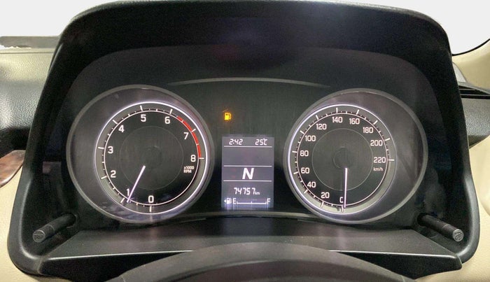 2018 Maruti Dzire VXI AMT, Petrol, Automatic, 74,874 km, Odometer Image