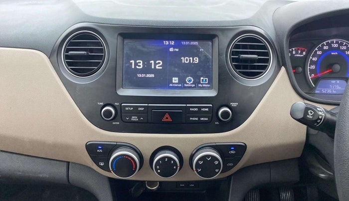 2017 Hyundai Grand i10 SPORTZ (O) 1.2 KAPPA VTVT, Petrol, Manual, 52,451 km, Air Conditioner