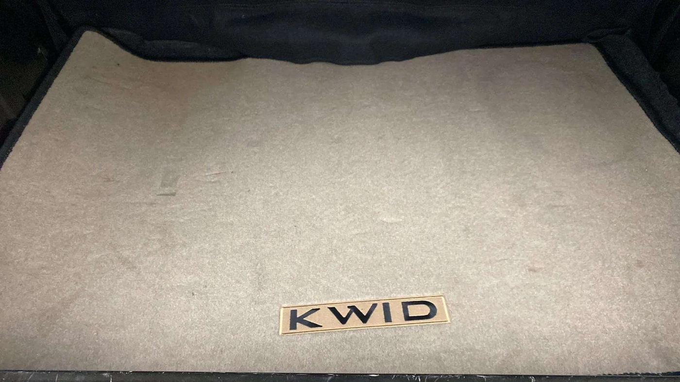 2018 Renault Kwid RXT 1.0, Petrol, Manual, 20,456 km, Boot Inside