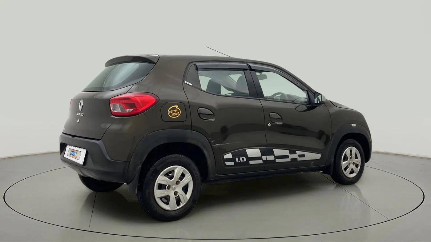 2018 Renault Kwid RXT 1.0, Petrol, Manual, 20,456 km, Right Back Diagonal