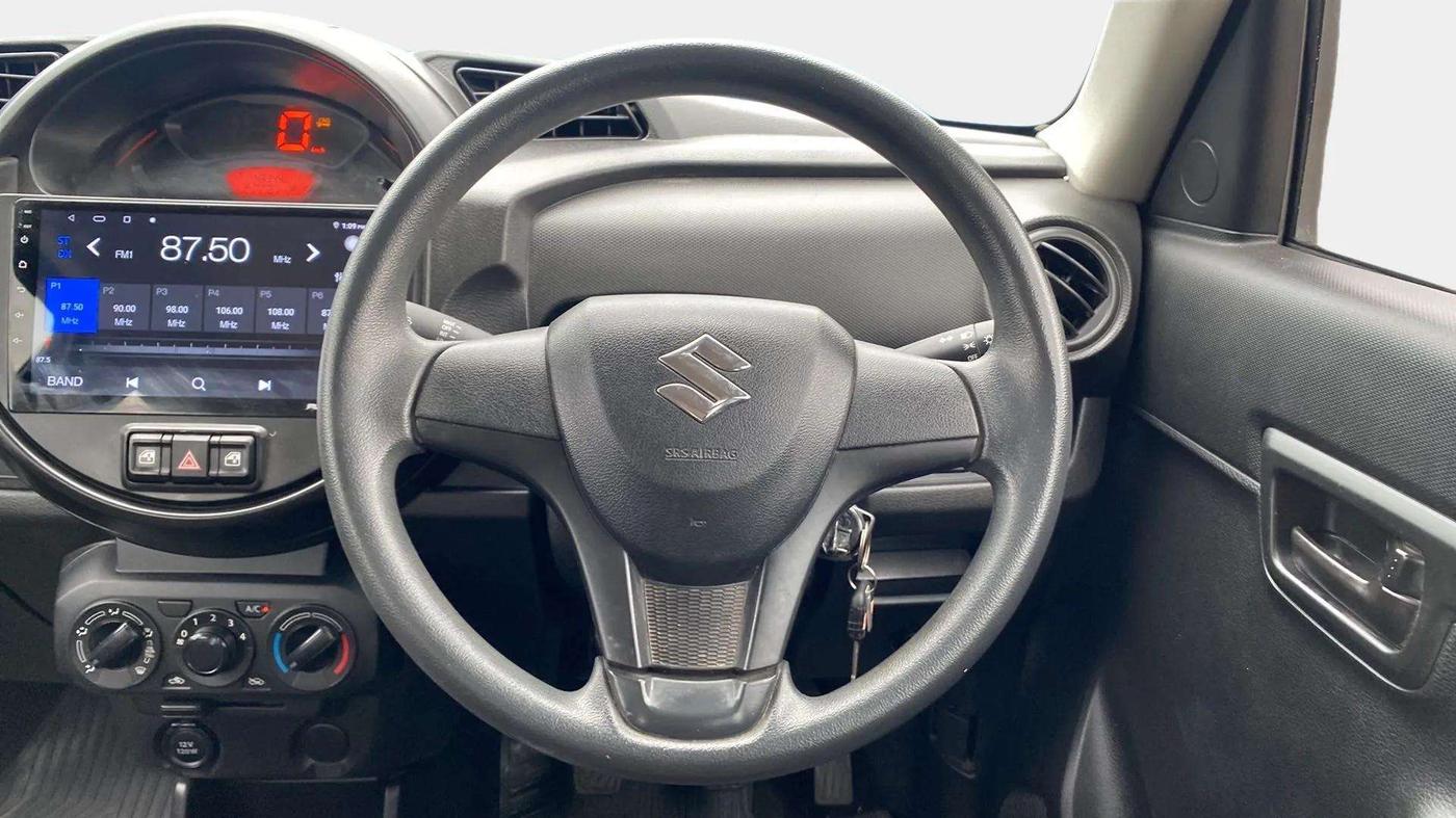 2022 Maruti S PRESSO VXI (O) CNG, CNG, Manual, 48,406 km, Steering Wheel Close Up