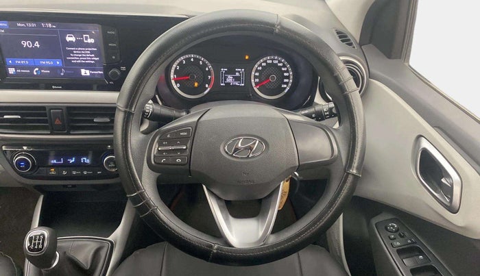 2022 Hyundai GRAND I10 NIOS SPORTZ 1.2 KAPPA VTVT CNG, CNG, Manual, 21,804 km, Steering Wheel Close Up