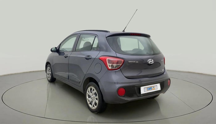 2017 Hyundai Grand i10 SPORTZ (O) 1.2 KAPPA VTVT, Petrol, Manual, 51,117 km, Left Back Diagonal