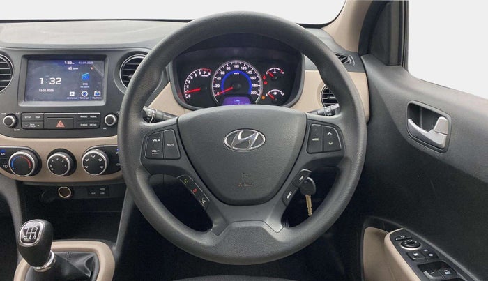 2017 Hyundai Grand i10 SPORTZ (O) 1.2 KAPPA VTVT, Petrol, Manual, 51,117 km, Steering Wheel Close Up