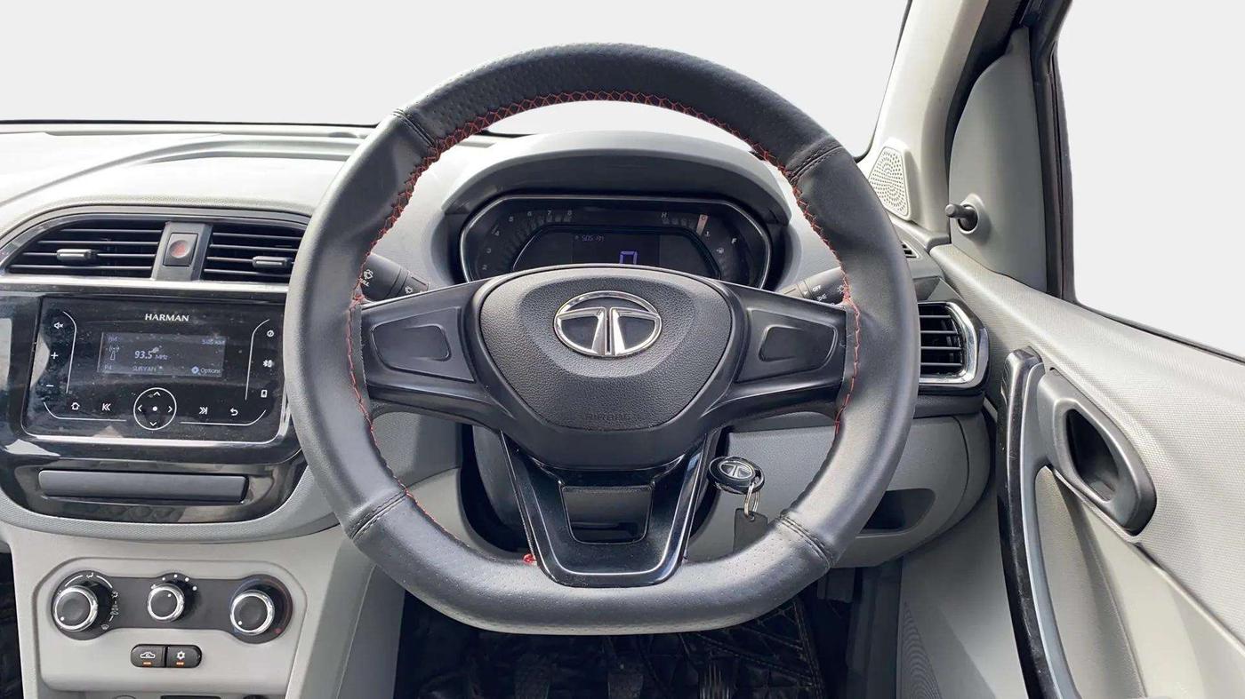 2020 Tata TIGOR XM PETROL, Petrol, Manual, 92,798 km, Steering Wheel Close Up
