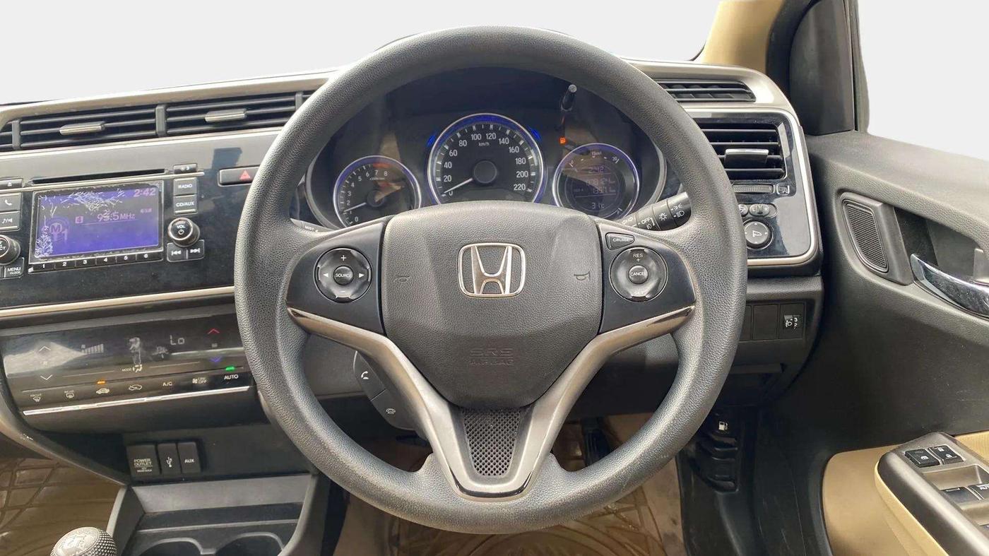 2016 Honda City 1.5L I-VTEC V MT, Petrol, Manual, 78,120 km, Steering Wheel Close Up