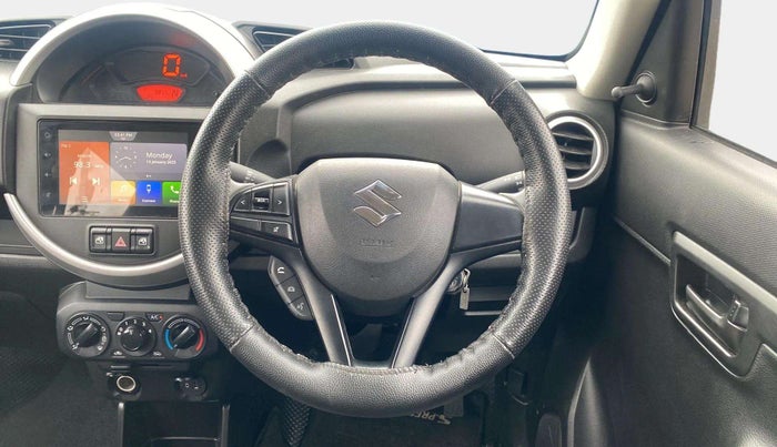 2022 Maruti S PRESSO VXI PLUS AMT, Petrol, Automatic, 9,907 km, Steering Wheel Close Up