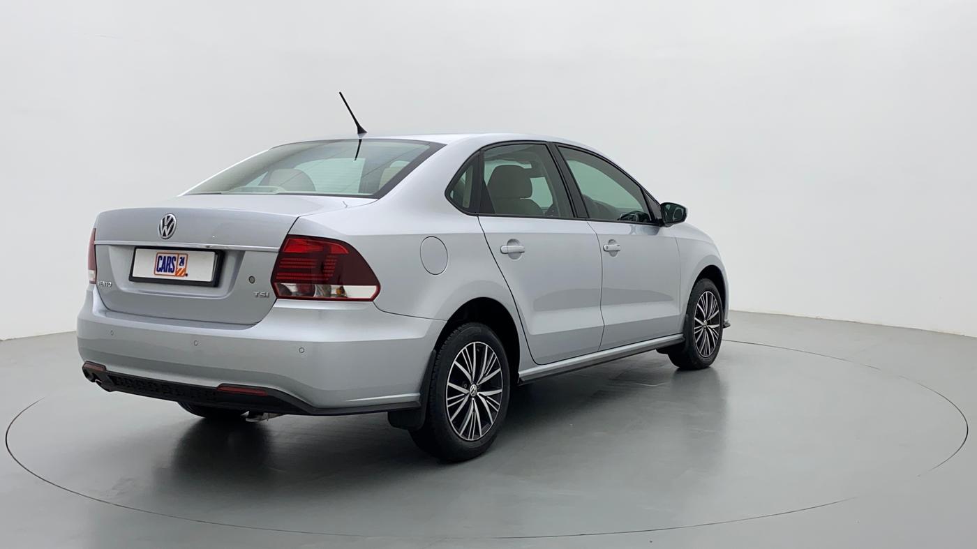 2021 Volkswagen Vento Highline 1.0 TSI MT, Petrol, Manual, 8,767 km, Right Back Diagonal