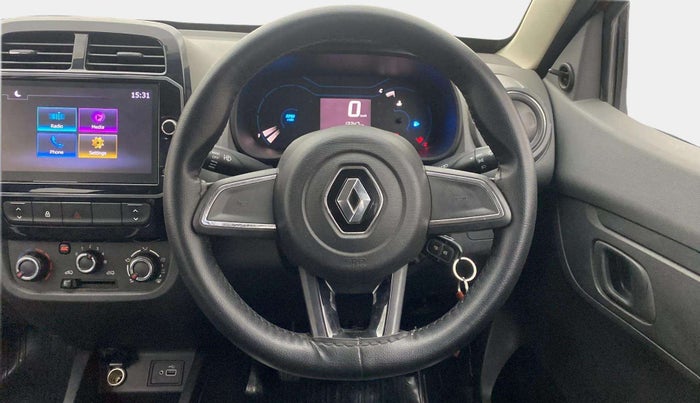 2020 Renault Kwid RXT 1.0 (O), Petrol, Manual, 13,310 km, Steering Wheel Close Up
