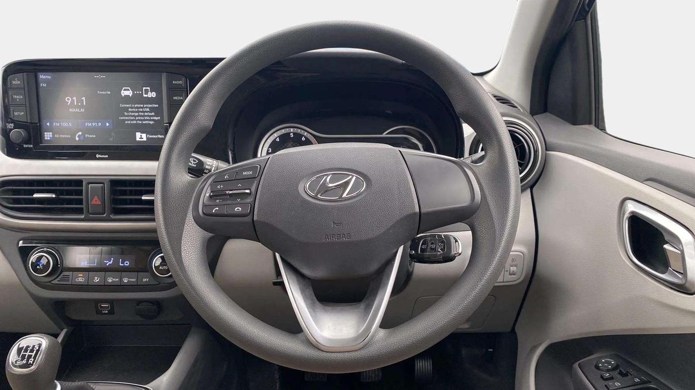 2020 Hyundai GRAND I10 NIOS SPORTZ 1.2 KAPPA VTVT, Petrol, Manual, 47,410 km, Steering Wheel Close Up