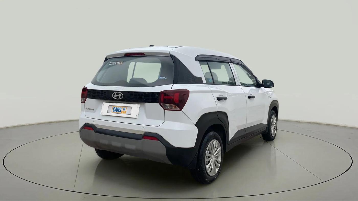 2024 Hyundai EXTER EX (O) 1.2 MT, Petrol, Manual, 26,986 km, Right Back Diagonal