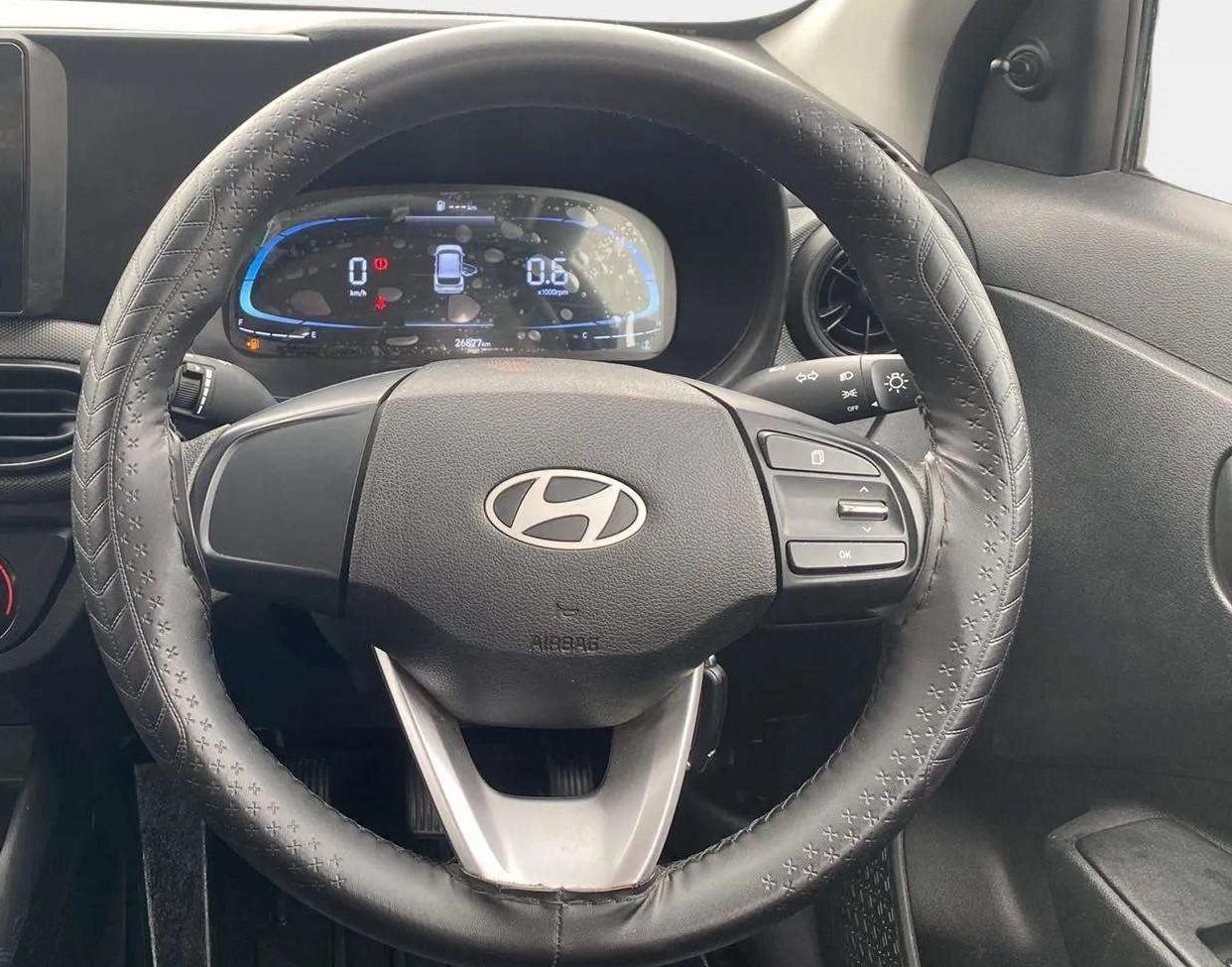 2024 Hyundai EXTER EX (O) 1.2 MT, Petrol, Manual, 26,986 km, Steering Wheel Close Up